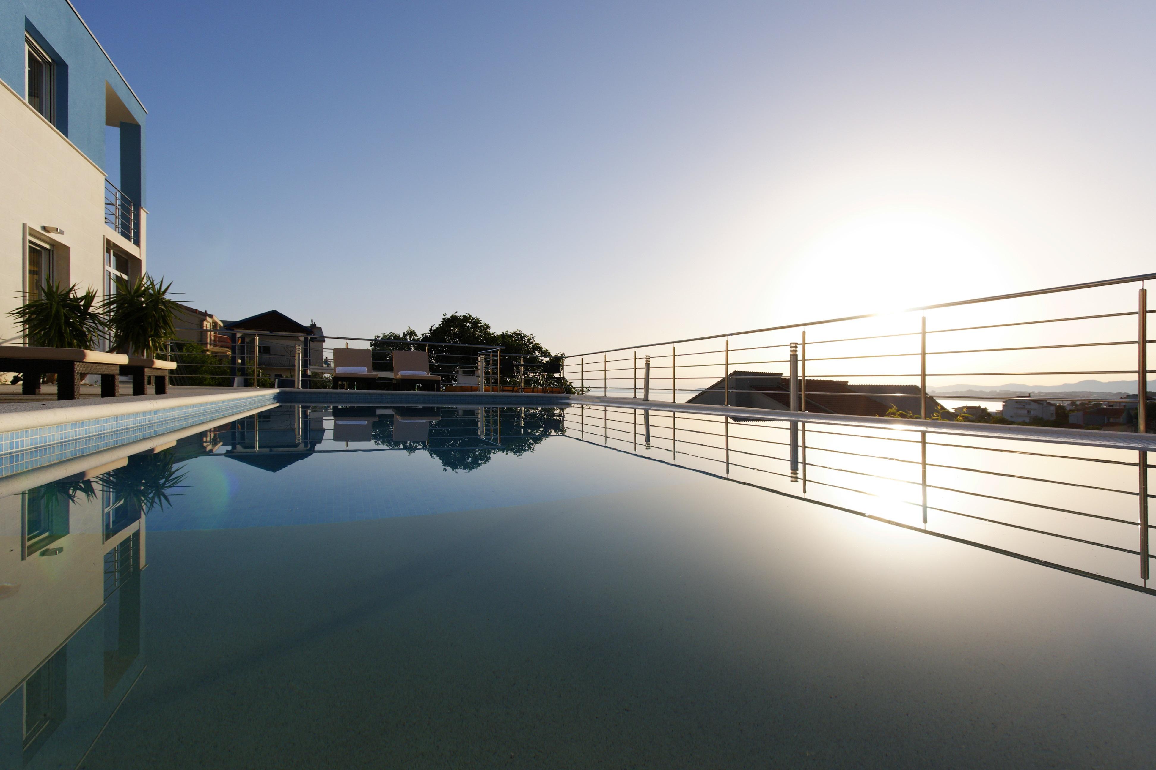 Villa Mermaid Your Croatian Haven With Luxury Pool And Scenic Views Podstrana Exterior photo
